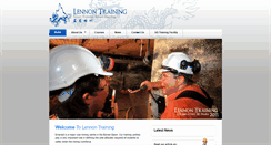 Desktop Screenshot of lennontraining.com